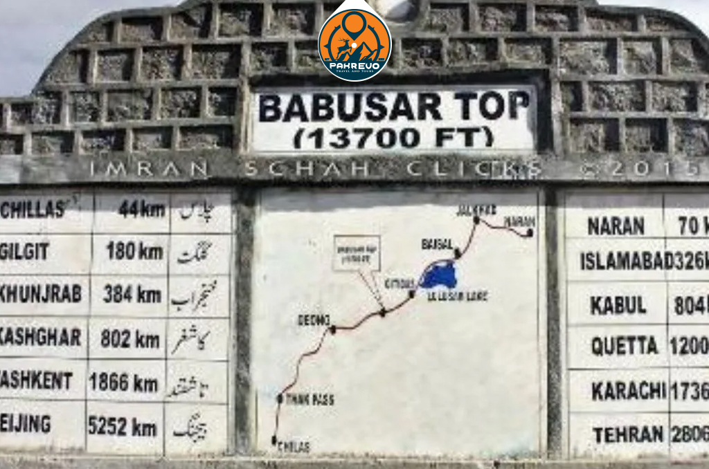 Panoramic mountain view from Babusar Top, Kaghan Valley