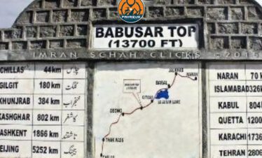 Kaghan Valley meadows and hiking paths in summer travel season