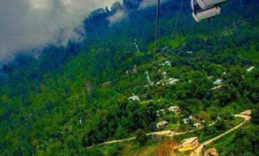 Map showing route to Murree from Islamabad and Lahore