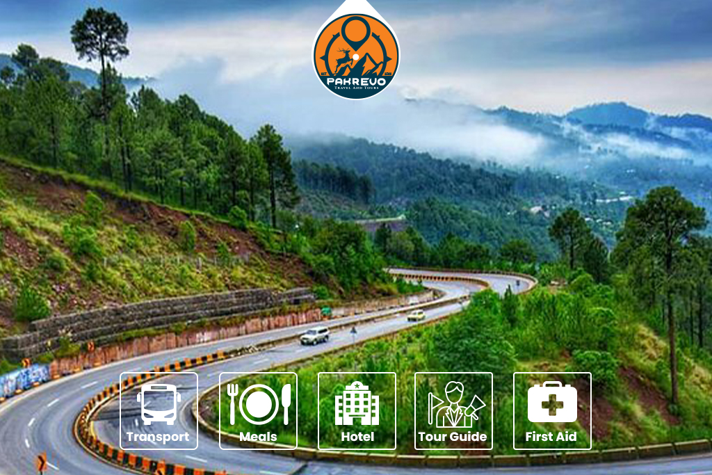 Affordable travel cost banner for Murree tour