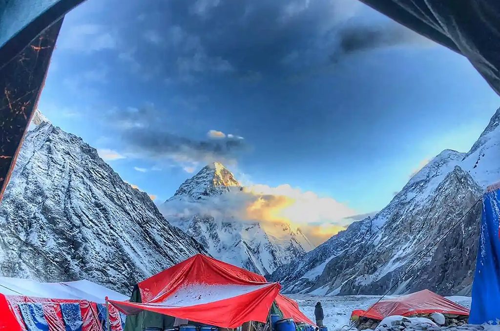 Trekkers starting K2 Base Camp journey from Askole village in Gilgit-Baltistan