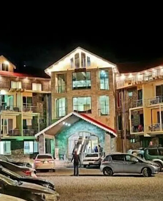 Fairy Meadows Hotel with panoramic views of Nanga Parbat and wooden cottages for trekkers and nature lovers