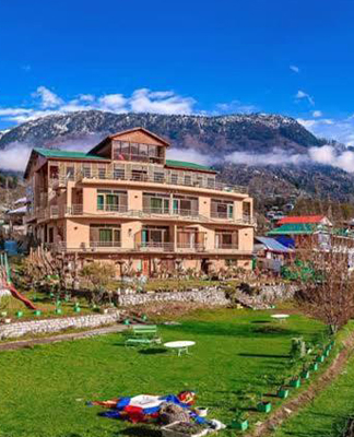 Green Village Resort in Upper Neelum offering panoramic valley views, traditional wooden cottages, and peaceful nature stays