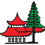 Pine Park Hotel in Shogran with wide lawns, mountain views, and alpine forest backdrop