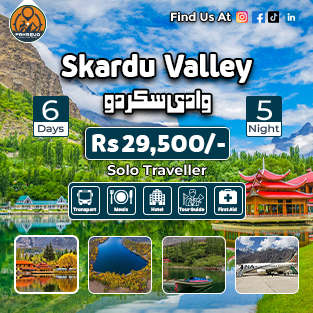 Skardu Valley tour with price – featuring mountains, lakes, and historic forts